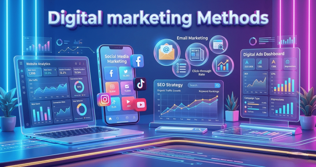 Digital marketing methods